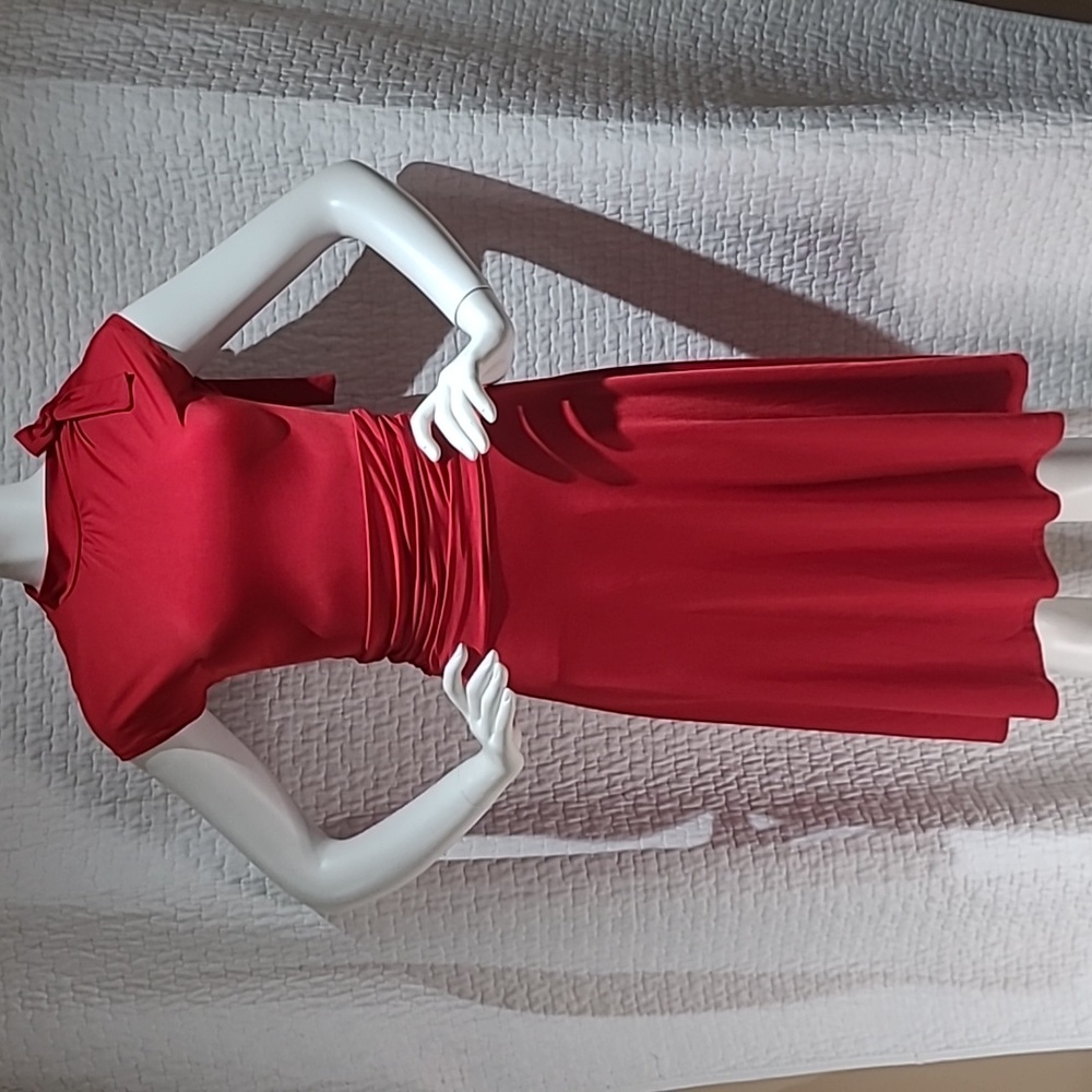 Folter Red "Bombshell" Dress
